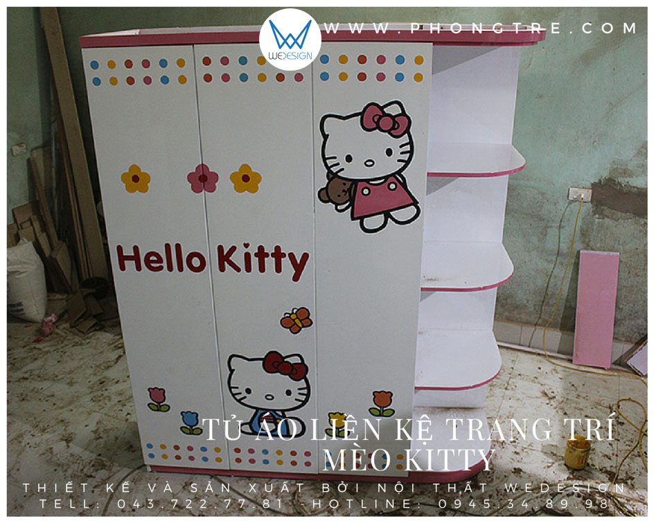 Album hướng dẫn chị Hường Châu lắp đặt tủ Kitty