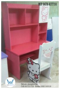 Bộ bàn ghế tiểu học Hello Kitty MSP: BGTH-KITTY.01