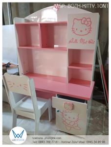 Bộ bàn ghế tiểu học Hello Kitty BGTH-KITTY.10N1