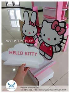 Kệ trang trí đám mây Hello Kitty KTT-KITTY.02