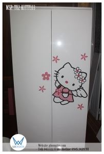Tủ quần áo Hello Kitty thiên thần TU2-KITTY.03
