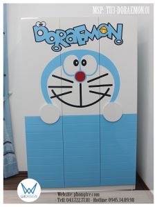 Tủ quần áo Doraemon 1m2 - 3 cánh mở TU3-DORAEMON.01