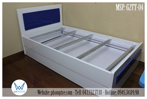 Kết cấu giường tầng trên của giường tầng thấp MSP: G2TT-04