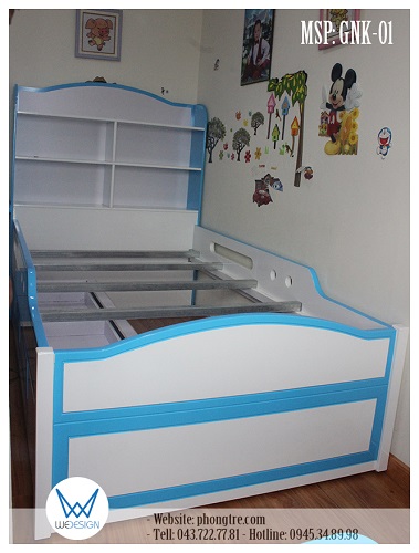 Kết cấu khung giường trẻ em đa năng MSP: GNK-01