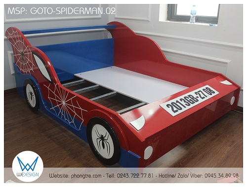 Kết cấu giường ô tô Spider Man GOTO-SPIDERMAN.01