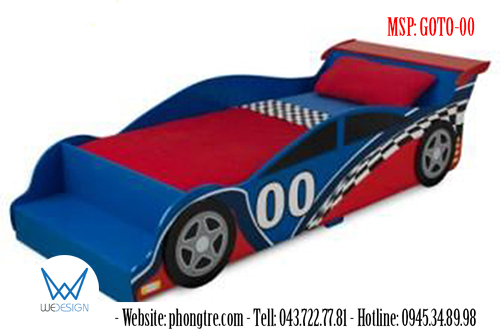 Mẫu thiết kế 3D giường ô tô thể thao 0