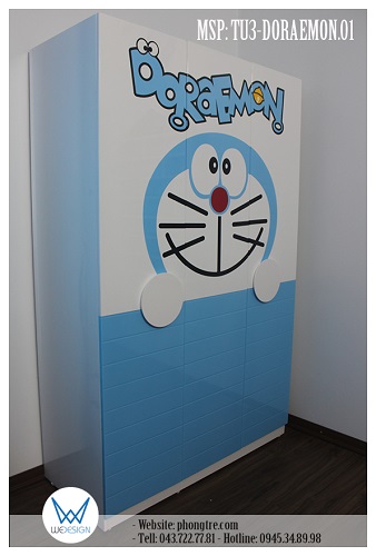 Tủ quần áo Doraemon TU3-DORAEMON.01